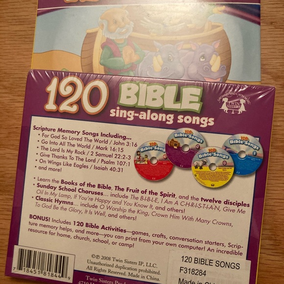 Bible sing-along sings (120) - Picture 7 of 10